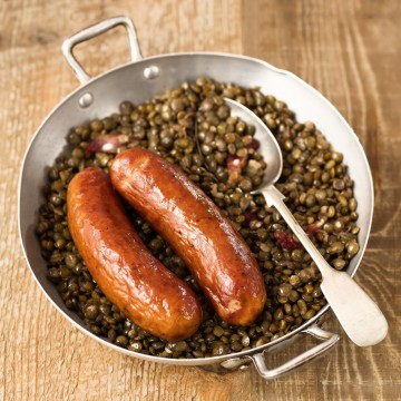 Maison Argaud - Saucisses aux Lentilles