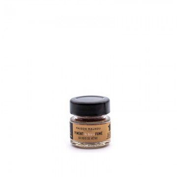 Maison Malnou - Verrine de Piment du Béarn  Fumé au Bois de Hêtre - Certifié Bio