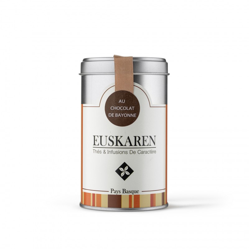 Euskaren - Thé Noir au Chocolat de Bayonne Euskaren - Thé Noir au Chocolat de Bayonne