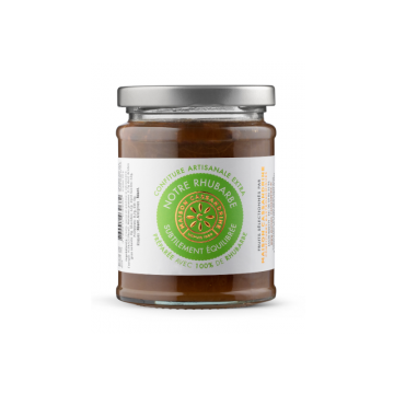 Maison Cassandrine - Confiture Artisanale Extra de Rhubarbe