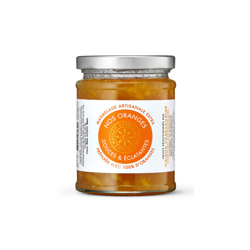 Maison Cassandrine - Marmelade Artisanale Extra d'Oranges Maison Cassandrine - Marmelade Artisanale Extra d'Oranges