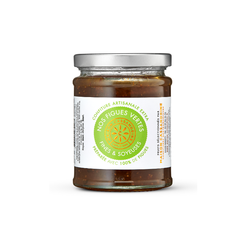Maison Cassandrine - Confiture Artisanale Extra de Figues Vertes Maison Cassandrine - Confiture Artisanale Extra de Figues Vertes