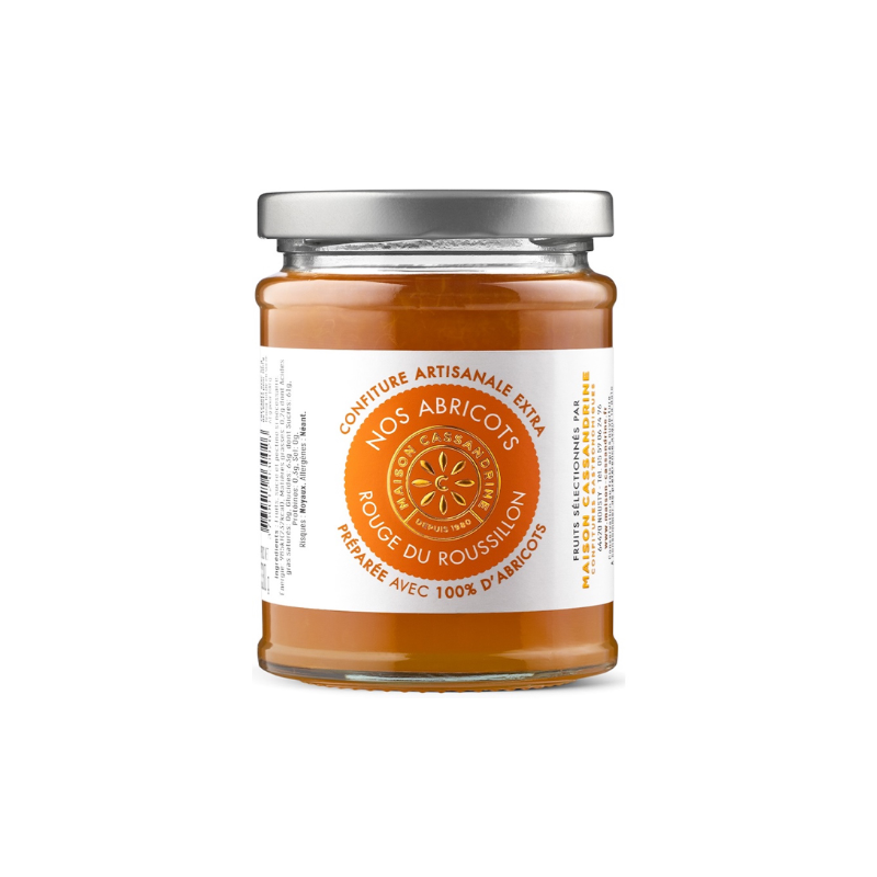 Maison Cassandrine - Confiture Artisanale Extra d'Abricots Rouges du Roussillon Maison Cassandrine - Confiture Artisanale Extra d'Abricots Rouges du Roussillon