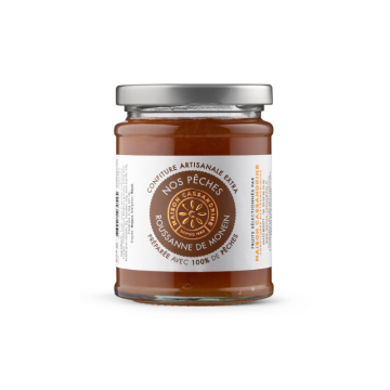 Maison Cassandrine - Confiture Artisanale Extra de Pêches Roussanne de Monein