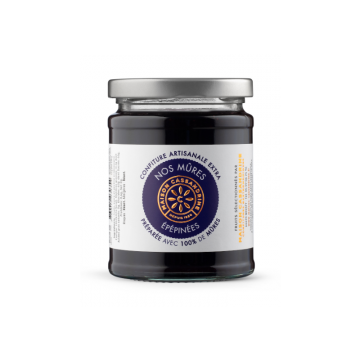 Maison Cassandrine - Confiture Artisanale Extra de Mûres Épépinée
