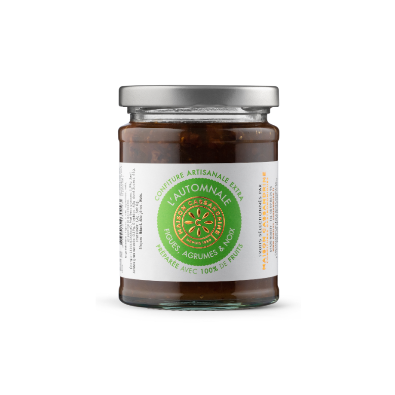 Maison Cassandrine - Confiture Artisanale Extra "l'Automnale" Maison Cassandrine - Confiture Artisanale Extra "l'Automnale"
