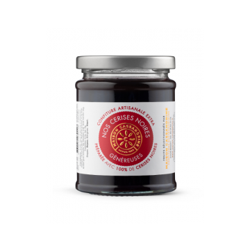 Maison Cassandrine - Confiture Artisanale Extra de Cerises Noires
