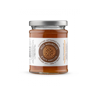 Maison Cassandrine - Confiture Artisanale Extra de Mirabelles et Abricots