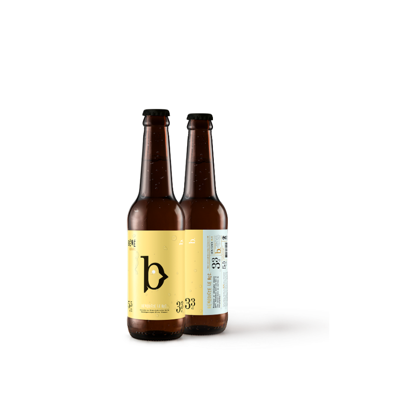 Bénédicte Le Bec - Bière Artisanale "Béné Blonde" Bénédicte Le Bec - Bière Artisanale "Béné Blonde"