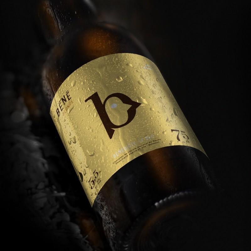 Bénédicte Le Bec - Bière Artisanale "Béné Blonde"