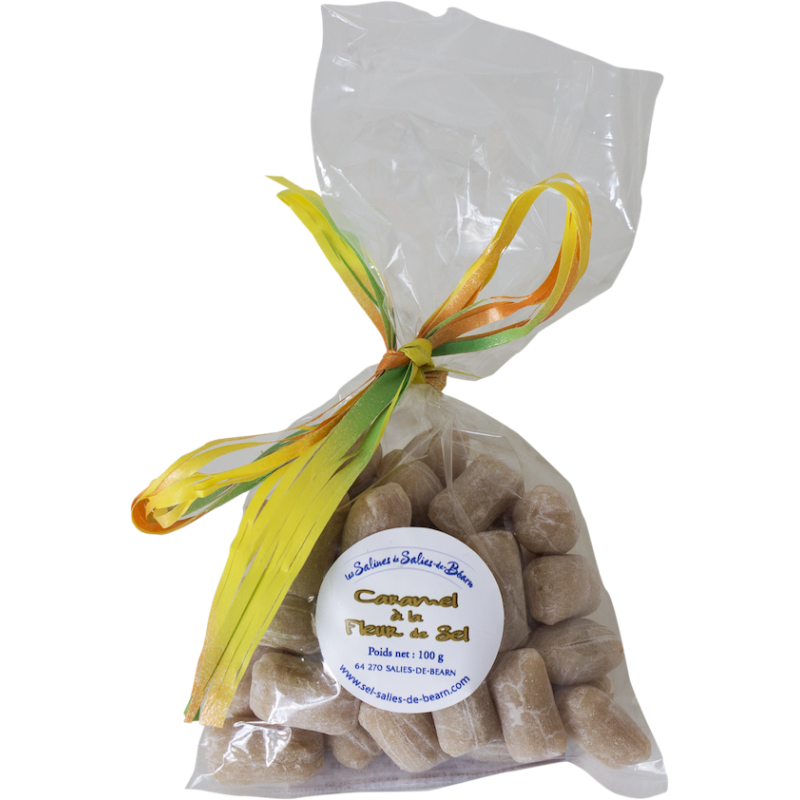 Sel de Salies-de-Béarn - Caramels à la Fleur de Sel de Salies-de-Béarn Sel de Salies-de-Béarn - Caramels à la Fleur de Sel de Salies-de-Béarn