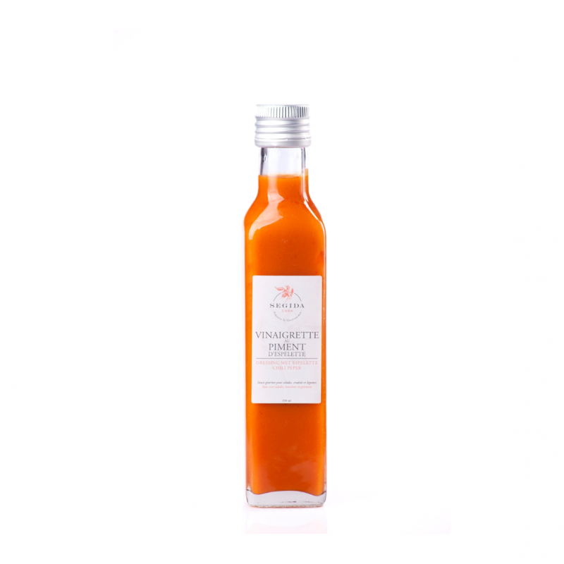 Segida - Vinaigrette au Piment d'Espelette Segida - Vinaigrette au Piment d'Espelette