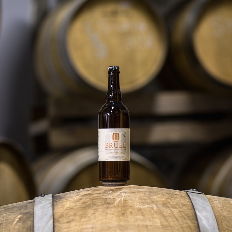 Brasserie Bruel - Bière vieillie en Fût de Jurançon Brasserie Bruel - Bière vieillie en Fût de Jurançon