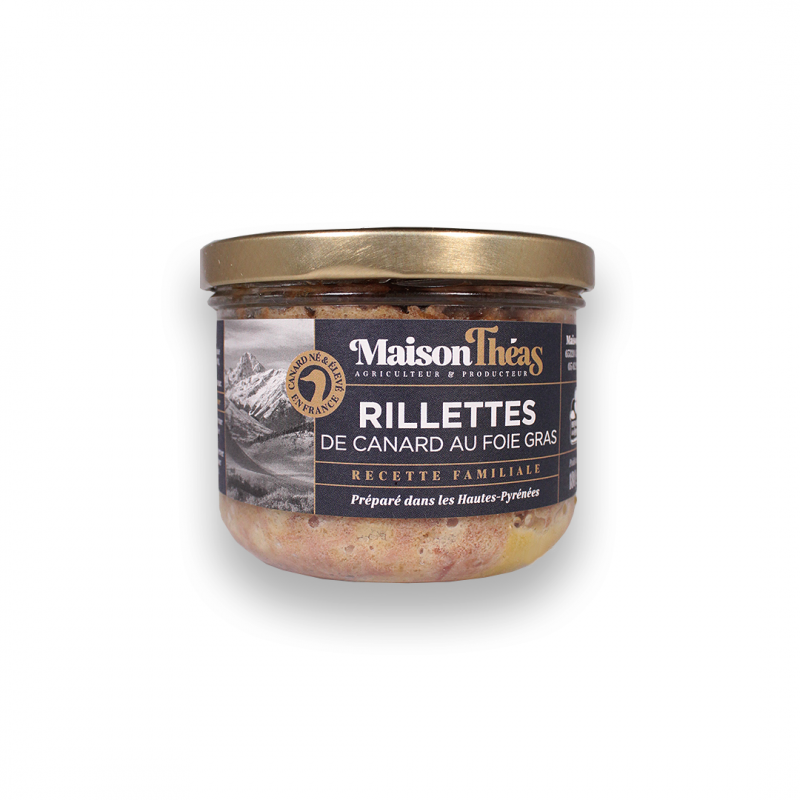 Maison Théas - Rillettes de Canard au Foie Gras Maison Théas - Rillettes de Canard au Foie Gras