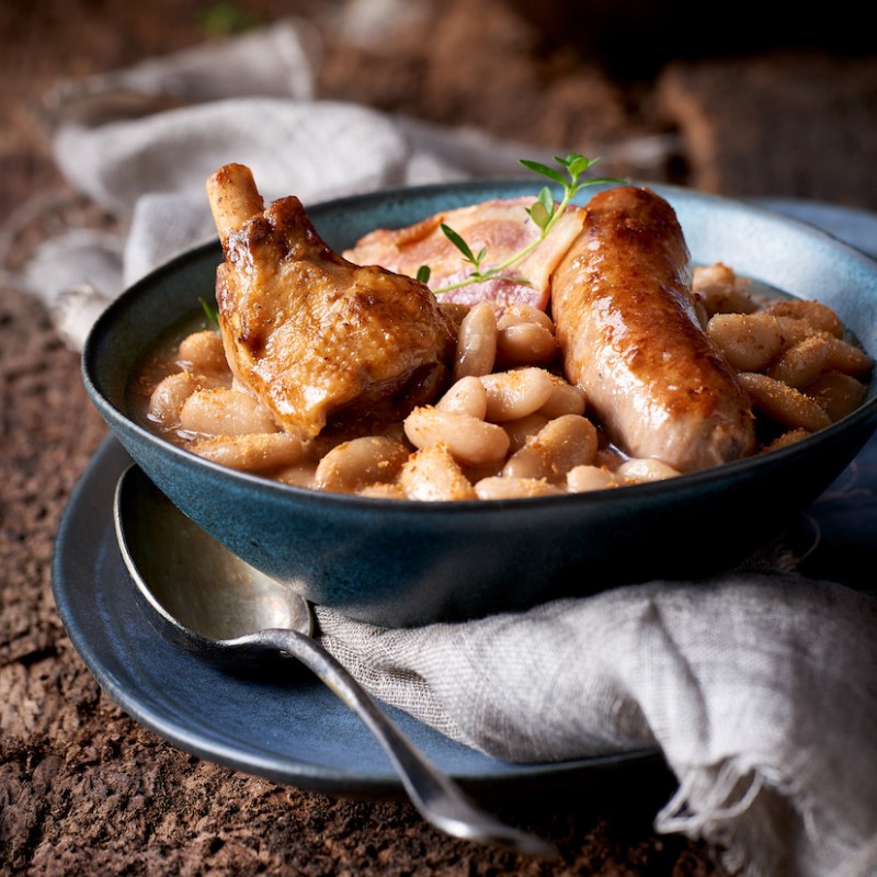 Maison Théas - Cassoulet de Canard aux Haricots Tarbais (Label Rouge)