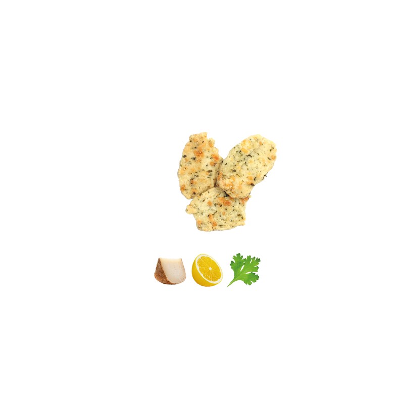 Biscuiterie Mordicus - Sablés au Fromage de Vache Béarnais & Citron Confit - Coriandre