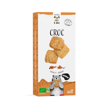 Biscuiterie Mordicus - Croc'Cannelle & Amandes Bio