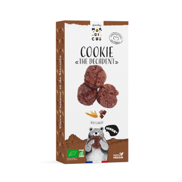 Biscuiterie Mordicus - Cookies Bio "THE DECADENT" Tout Choco