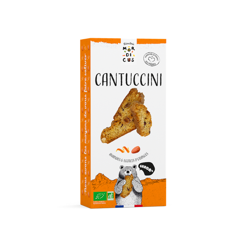 Cantuccini Bio Amande et Orange - Biscuiterie Mordicus Cantuccini Bio Amande et Orange - Biscuiterie Mordicus
