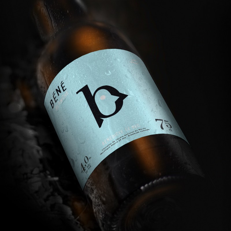 Bénédicte Le Bec - Bière Artisanale "Béné Blanche"