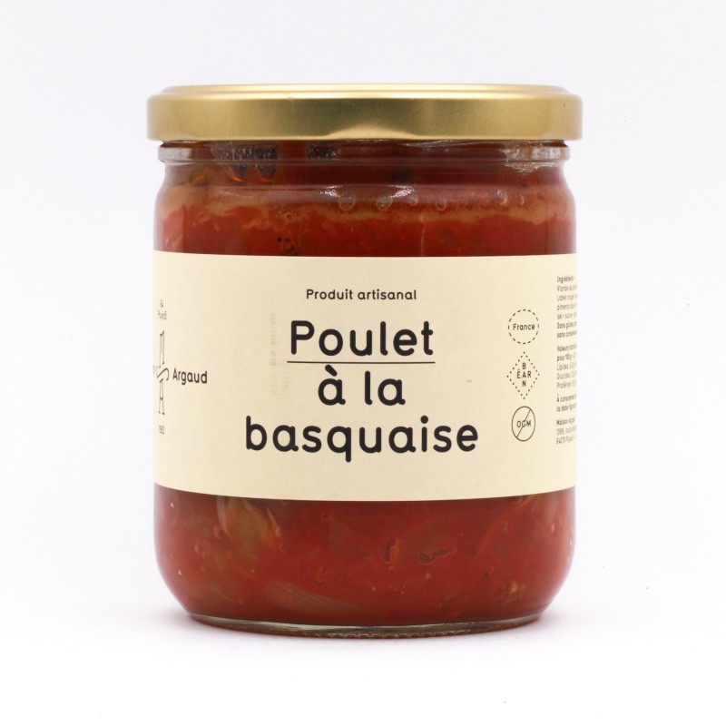 Maison Argaud - Poulet à la Basquaise Maison Argaud - Poulet à la Basquaise