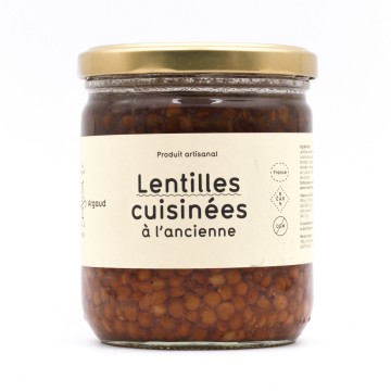 Maison Argaud - Lentilles Cuisinées à l'Ancienne