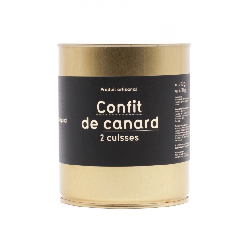 Maison Argaud - Confit de Canard "Label Rouge" Maison Argaud - Confit de Canard "Label Rouge"
