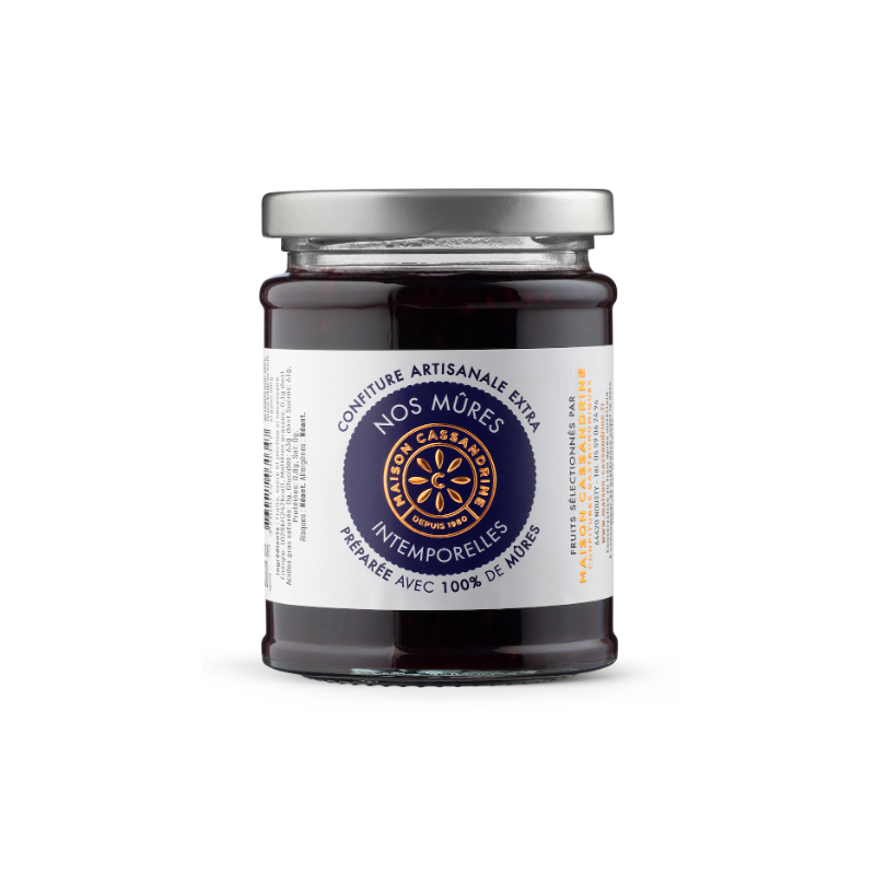 Maison Cassandrine - Confiture Artisanale Extra de Mûres Maison Cassandrine - Confiture Artisanale Extra de Mûres