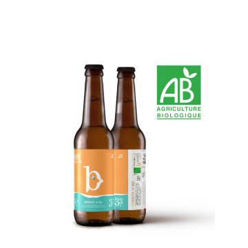 Bénédicte Le Bec - Bière Artisanale "Béné Blonde Pêche de Vigne Bio"
