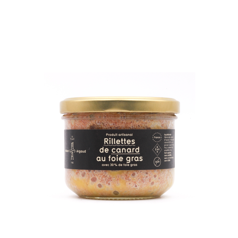 Maison Argaud - Rillettes de Canard au Foie Gras