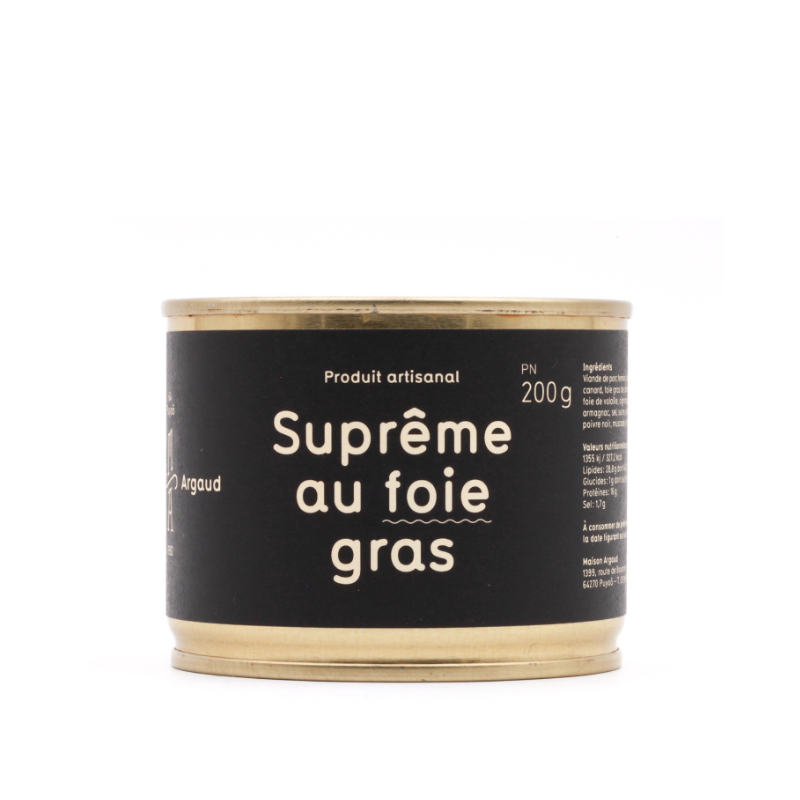 Maison Argaud - Suprême au Foie Gras