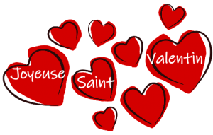 
			                        			Bonne saint valentin