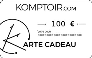 
			                        			Komptoir Carte cadeau